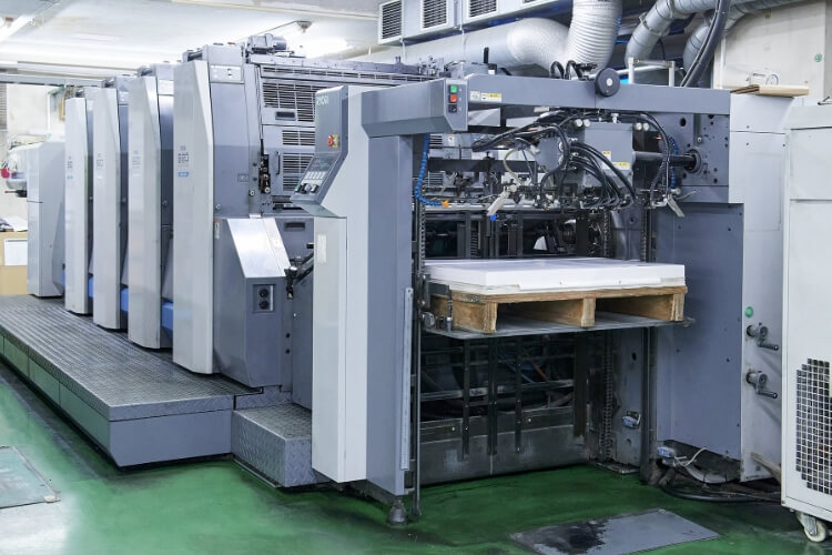 A全判高速オフセット多色印刷機